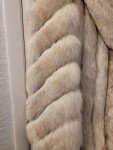 Vintage Saga Blue Fox Fur Coat for Women
