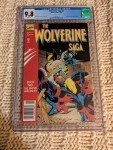 Wolverine Saga Comics 2, 3 & 4 - CGC 9.8