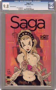 Saga #7 Pope Ghost Variant CGC 9.8
