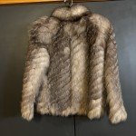 Natural Blue Frost Fox Fur Coat - Stunning!
