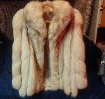 Women's Medium Saga Blue Fox Fur Coat