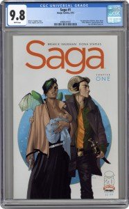 Saga 1A 1st Printing CGC 9.8 Comic