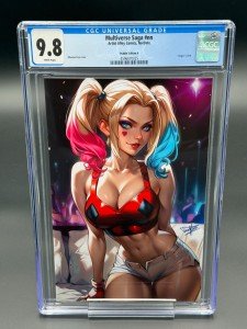 Harley Quinn Puddin' Virgin Edition CGC 9.8