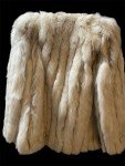 Vintage SAGA Blue Fox Fur Coat, Size L