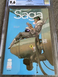 SAGA 8 CGC 9.6 1st Gwendolyn Appearance