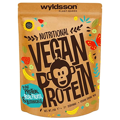 All Natural Vegan Protein Powder (Vanilla, 2kg)