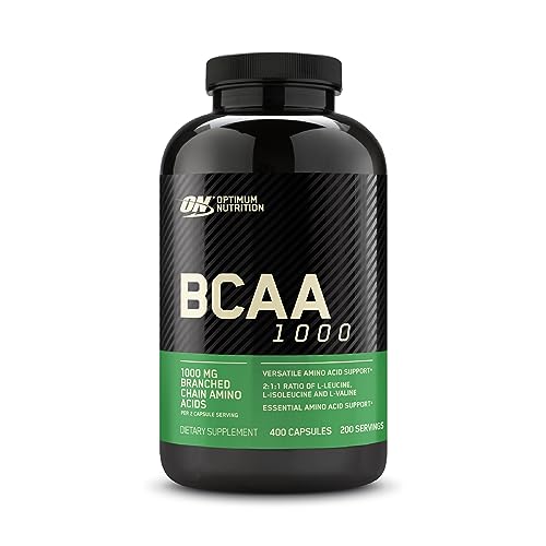 Optimum Nutrition BCAA Capsules, 400 Count