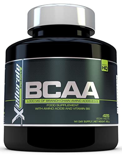 BCAA 1000mg tablets, 141-day supply with B6