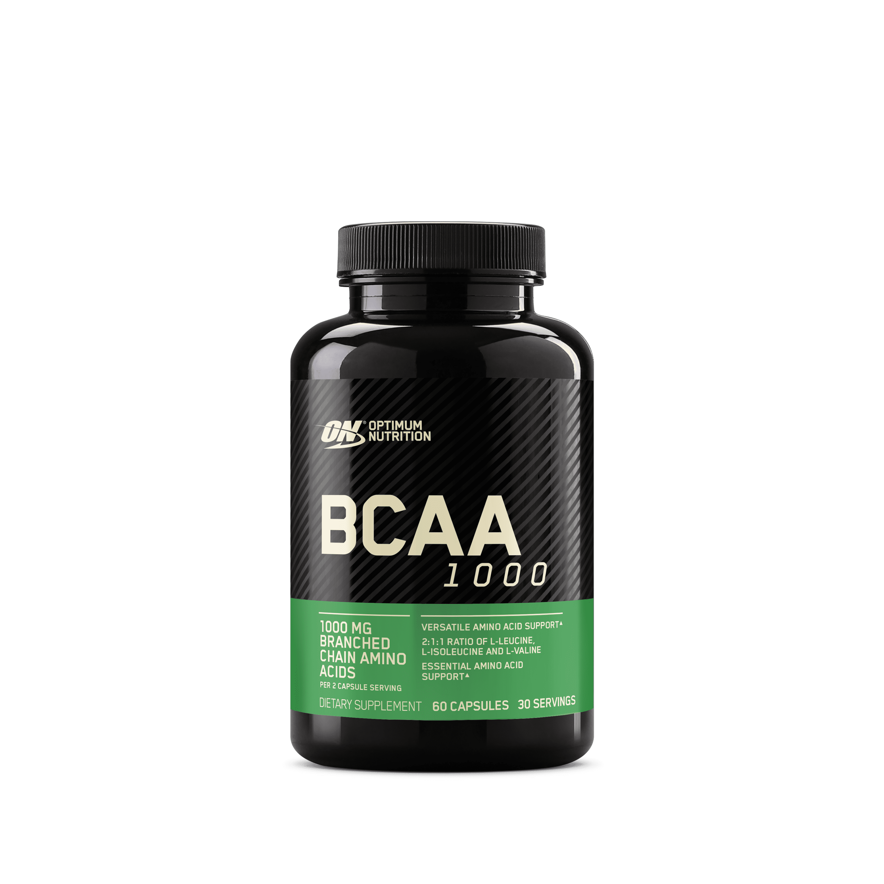 Optimum Nutrition, Mega-Size BCAA 1000 Caps, 60 Capsules