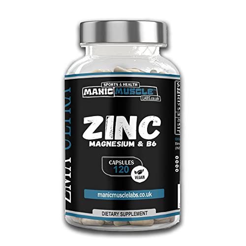 ZMA Enhanced Performance Supplement -120 Capsules