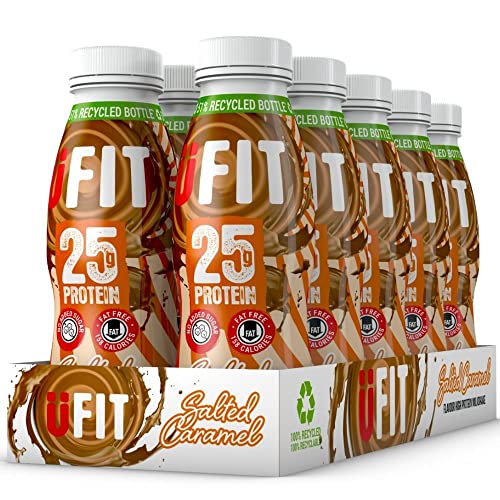 UFIT Salted Caramel Protein Shake, Pack of 10
