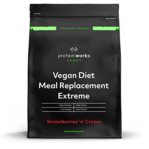 Vegan Strawberry Meal Replacement Shake - 500g