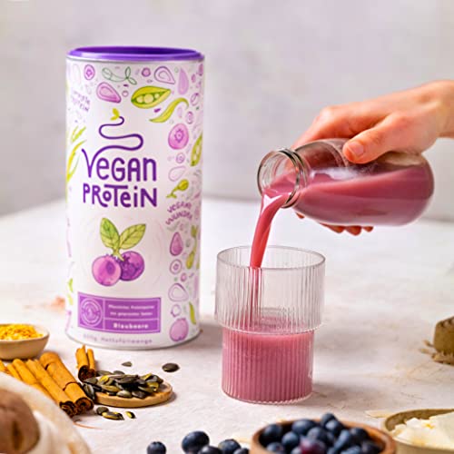 Blueberry Plant-Based Vegan Protein Powder - 600g