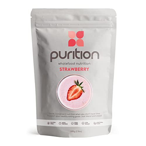 Strawberry Purition: High Protein Keto Shake