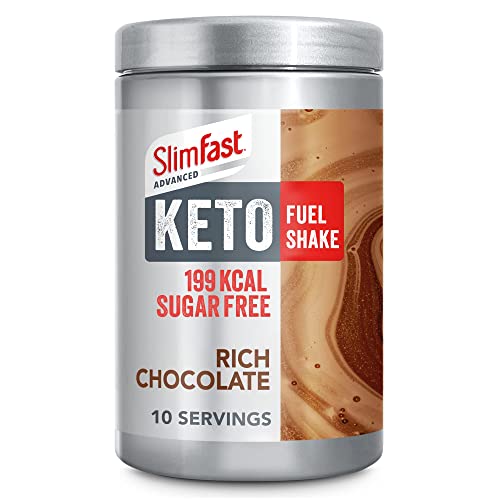Rich Chocolate SlimFast Keto Shake - 10 Servings