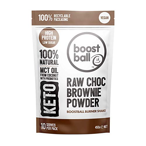 Vegan keto protein powder with MCT oil