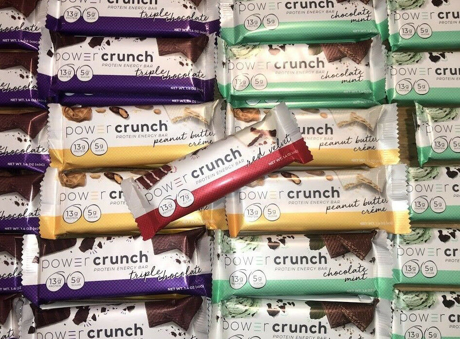 Power Crunch Protein Energy Cookie Wafer Bars (45 Flavors)