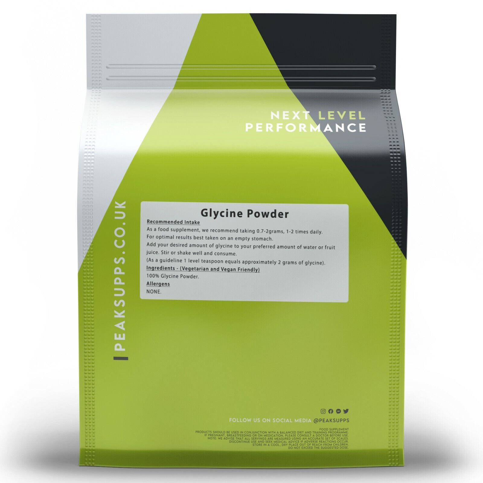 Glycine Powder for Sleep, GH Release & Recovery