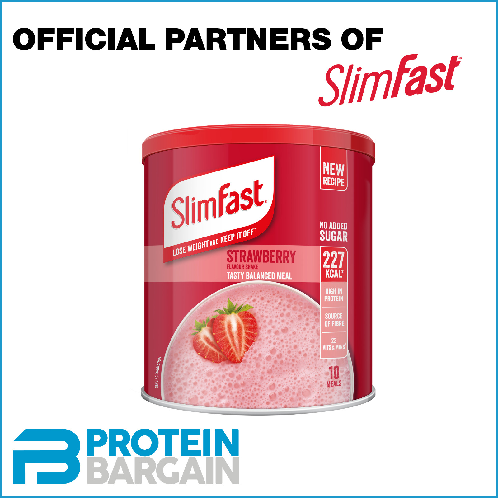 Slimfast Strawberry Shake for Weight Loss (12)