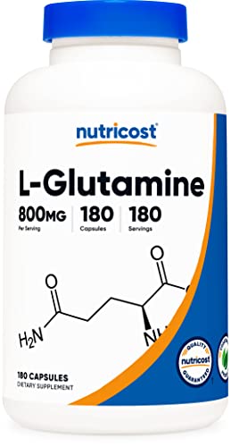 Gluten-free L-Glutamine Capsules with 800mg