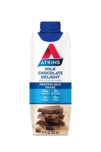 Atkins Milk Chocolate Ready-to-Drink Shake, 11oz