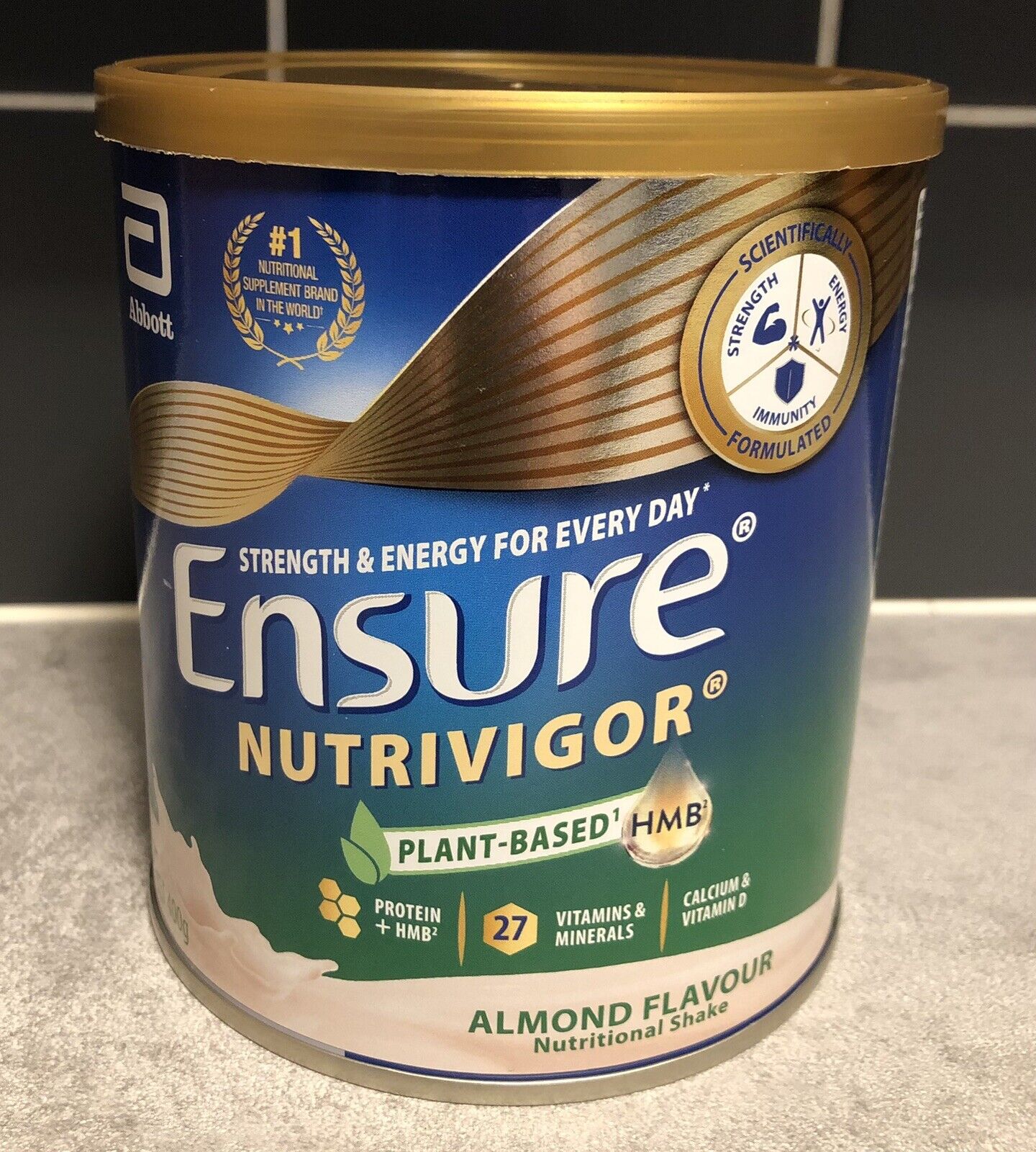 2x Ensure NutriVigor Almond Protein Shake 400g