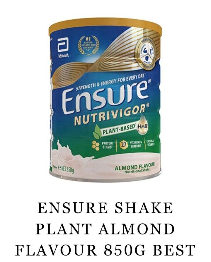 Almond Flavoured Plant-Based Protein Powder 850g