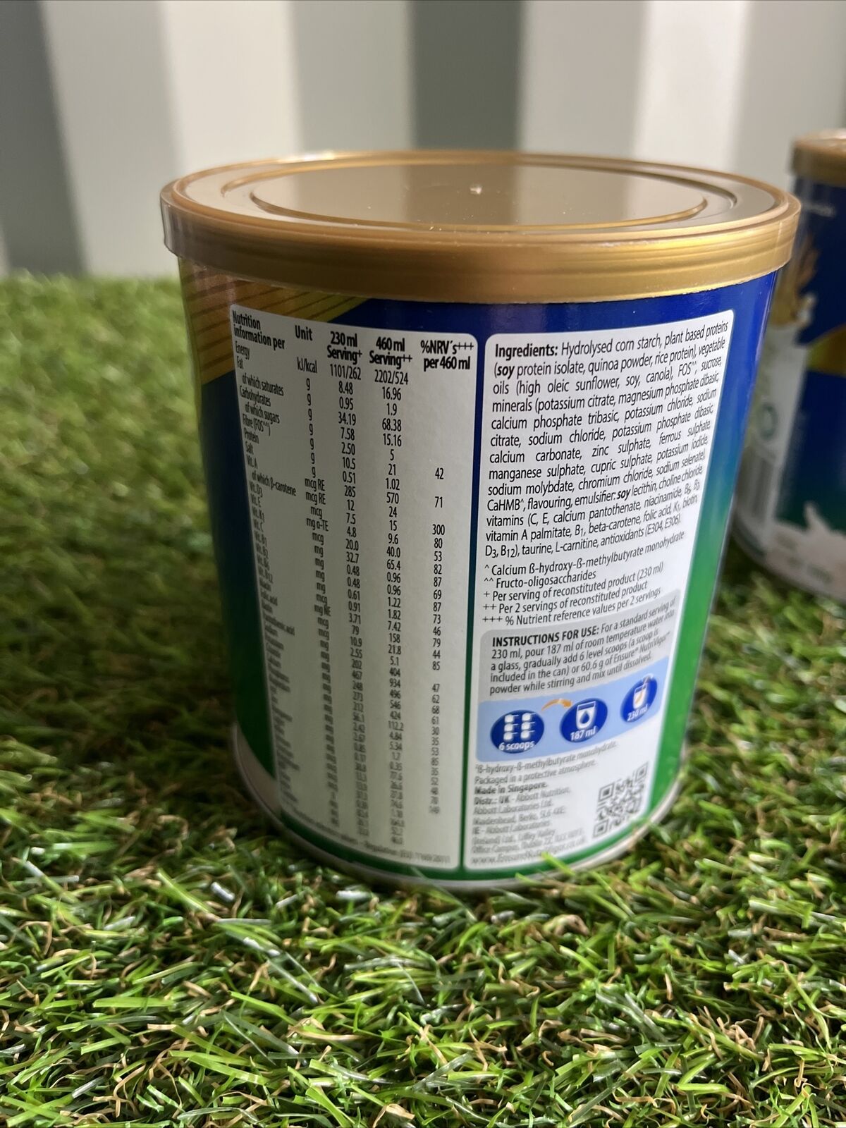 NutriVigor Almond Plant Protein Shake 400g