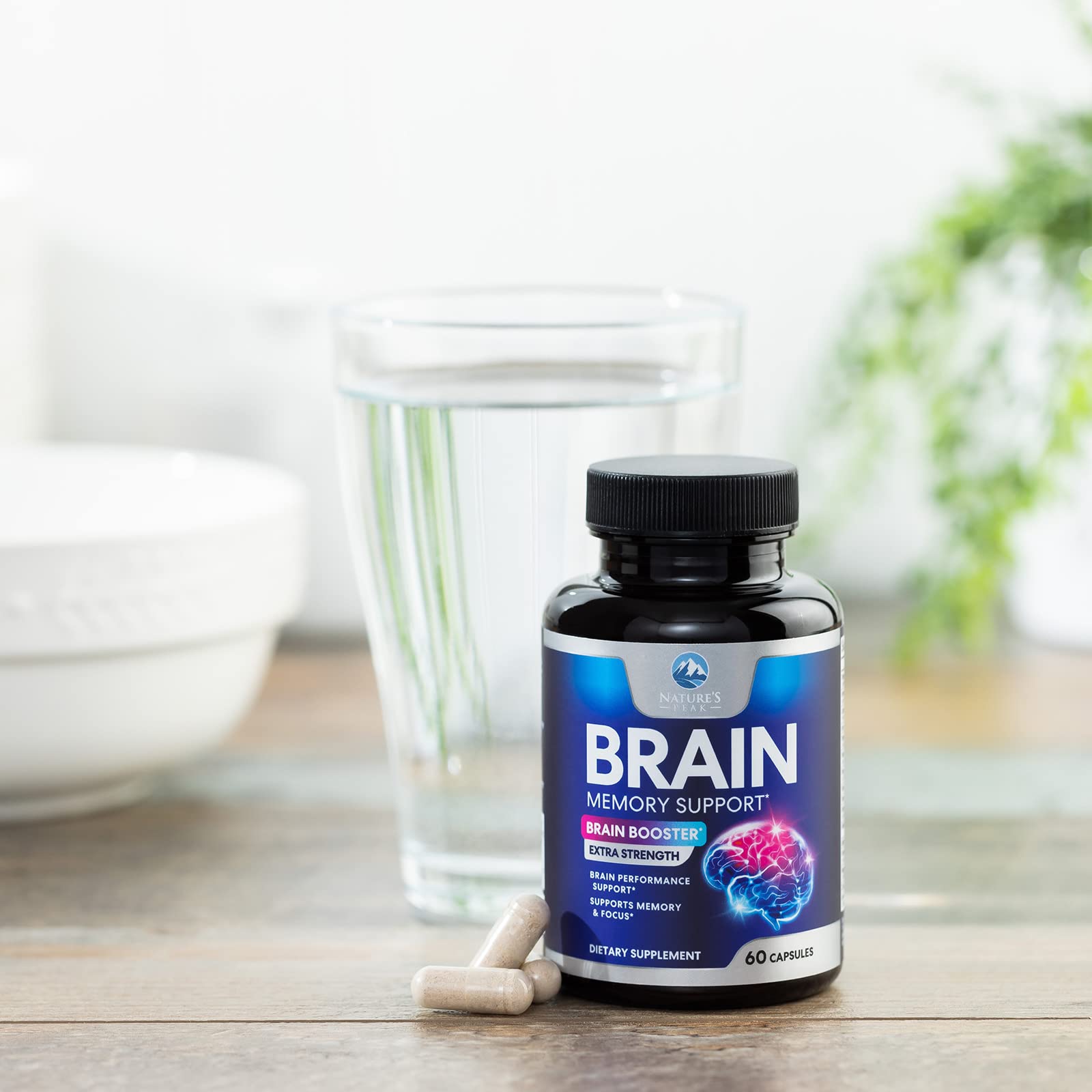 Brain Booster for Memory and Focus - 60 Capsules