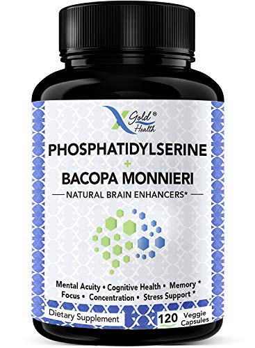 Brain Boosting Supplement with PhosphatidylSerine & Bacopa Monnieri