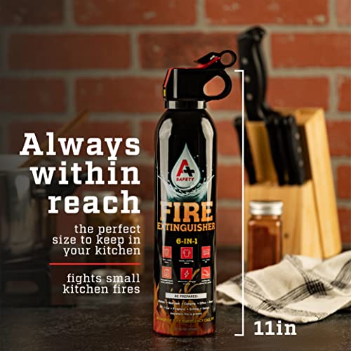 Compact 6-in-1 Fire Extinguisher - 2 Pack