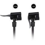 Compact Mini Bike Floor Pump with Repair Kit