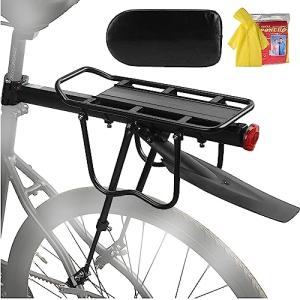 Himiway Adjustable Bike Rack with Cushion and Reflectors