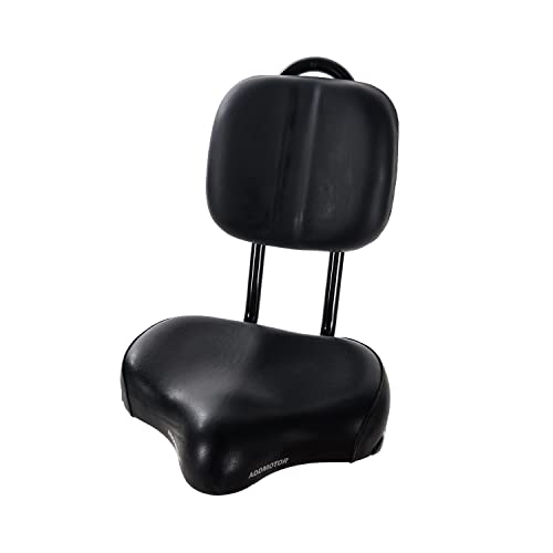 ADDMOTOR Comfort Bike Seat with Backrest for Tricycles