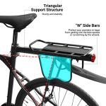 Himiway Adjustable Bike Rack with Cushion and Reflectors