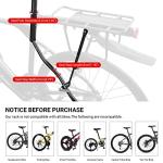 Himiway Adjustable Bike Rack with Cushion and Reflectors