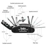 16-in-1 Compact Bike Repair Tool Kit