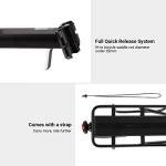 Himiway Adjustable Bike Rack with Cushion and Reflectors