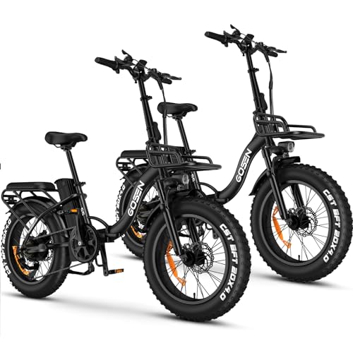 GESHENG Folding Ebike: Long Range Electric Bike