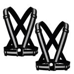 Reflective Running Gear for Women and Men - 2-Pack