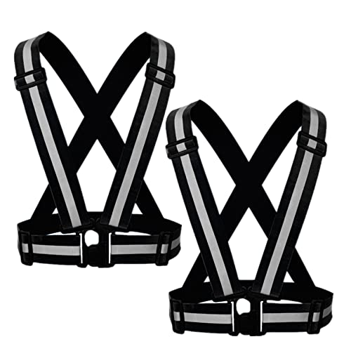 Reflective Running Gear for Women and Men - 2-Pack