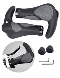 Ergonomic Bike Handlebar Grips with Anti-Slip Design