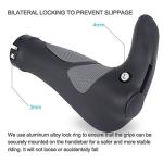 Ergonomic Bike Handlebar Grips with Anti-Slip Design
