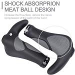 Ergonomic Bike Handlebar Grips with Anti-Slip Design