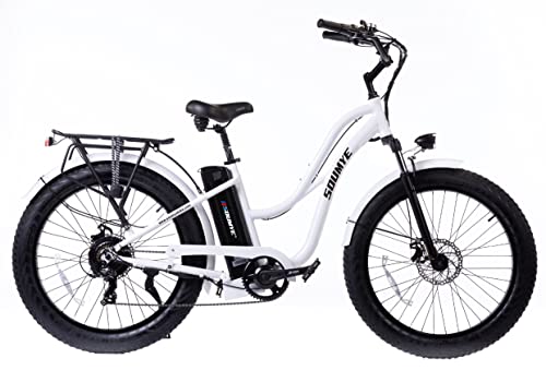 Soumye 26" Snow Fat Tire Electric Beach Cruiser