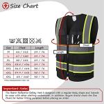 ASIPHITU Reflective Safety Vest with Pockets