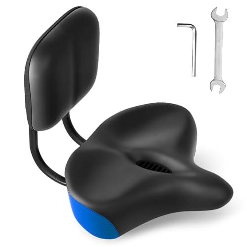MOONCOOL Oversize Comfort Saddle with Backrest Support