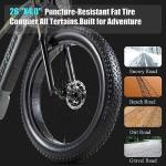 2000W Dual Motor Electric Bike with Removable Battery