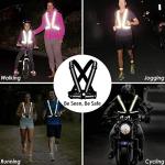 Cezmkio Reflective Safety Vest Set for Cycling