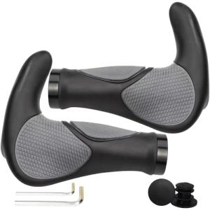 Soft Gel MTB Bike Handlebar Grips with Ergonomic Design